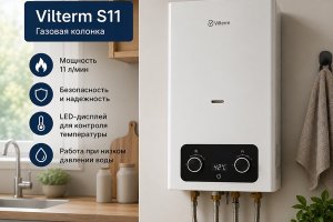 Газовая колонка Vilterm S11: Обзор характеристик и преимущества