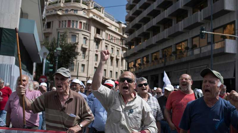 Пенсии в Греции: размер