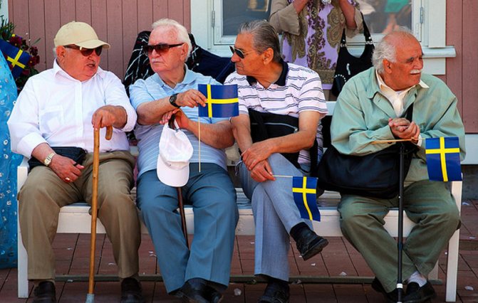 Пенсионный возраст в Швеции для мужчин и женщин