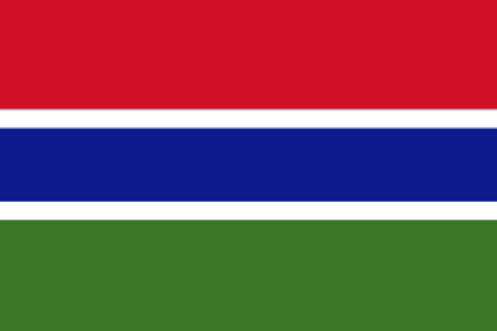 Рисунок 4. Флаг Гамбии.