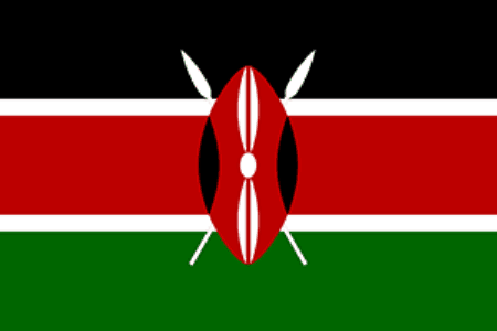 Рисунок 6. Флаг Кении.